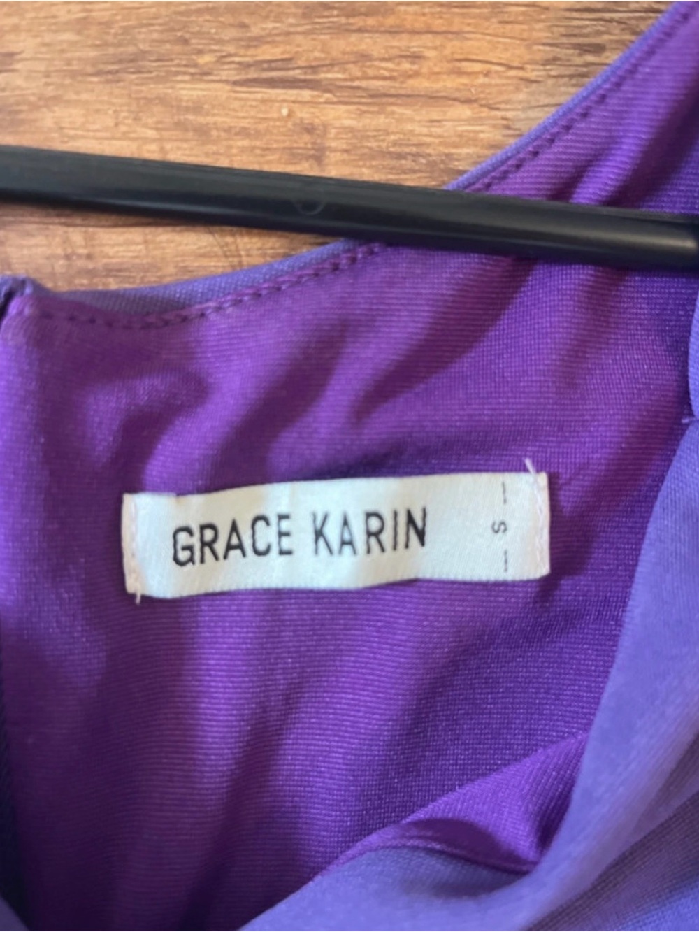 Grace Karin Purple Midi Fit-and-Flare Dress - Picture 2 of 5
